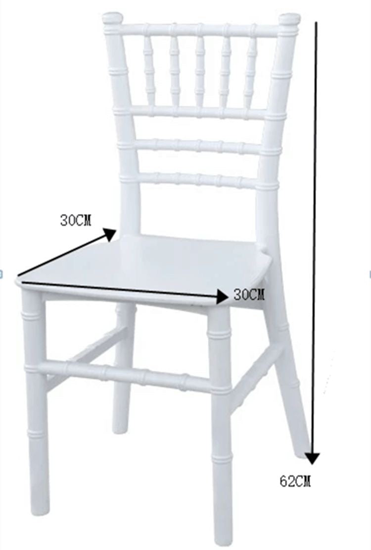 White Chiavari kids chair | silla Blanca  chiavari de niños