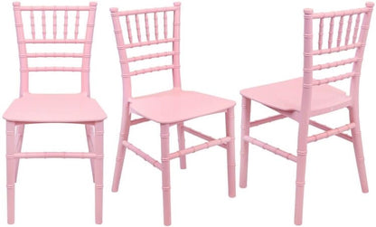 Pink Chiavari kids chair | silla Rosa chiavari de niños