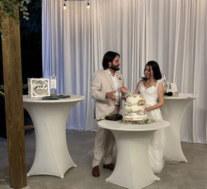 Rent. Folding cocktail table | Mesa Coctelera plegable