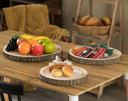 Rent. Rustic wooden tray | Bandeja de madera rústica