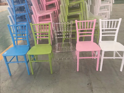 Pink Chiavari kids chair | silla Rosa chiavari de niños