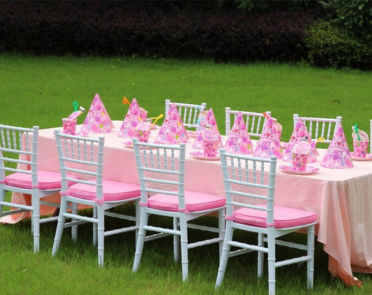 White Chiavari kids chair | silla Blanca  chiavari de niños