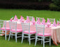 White Chiavari kids chair | silla Blanca  chiavari de niños